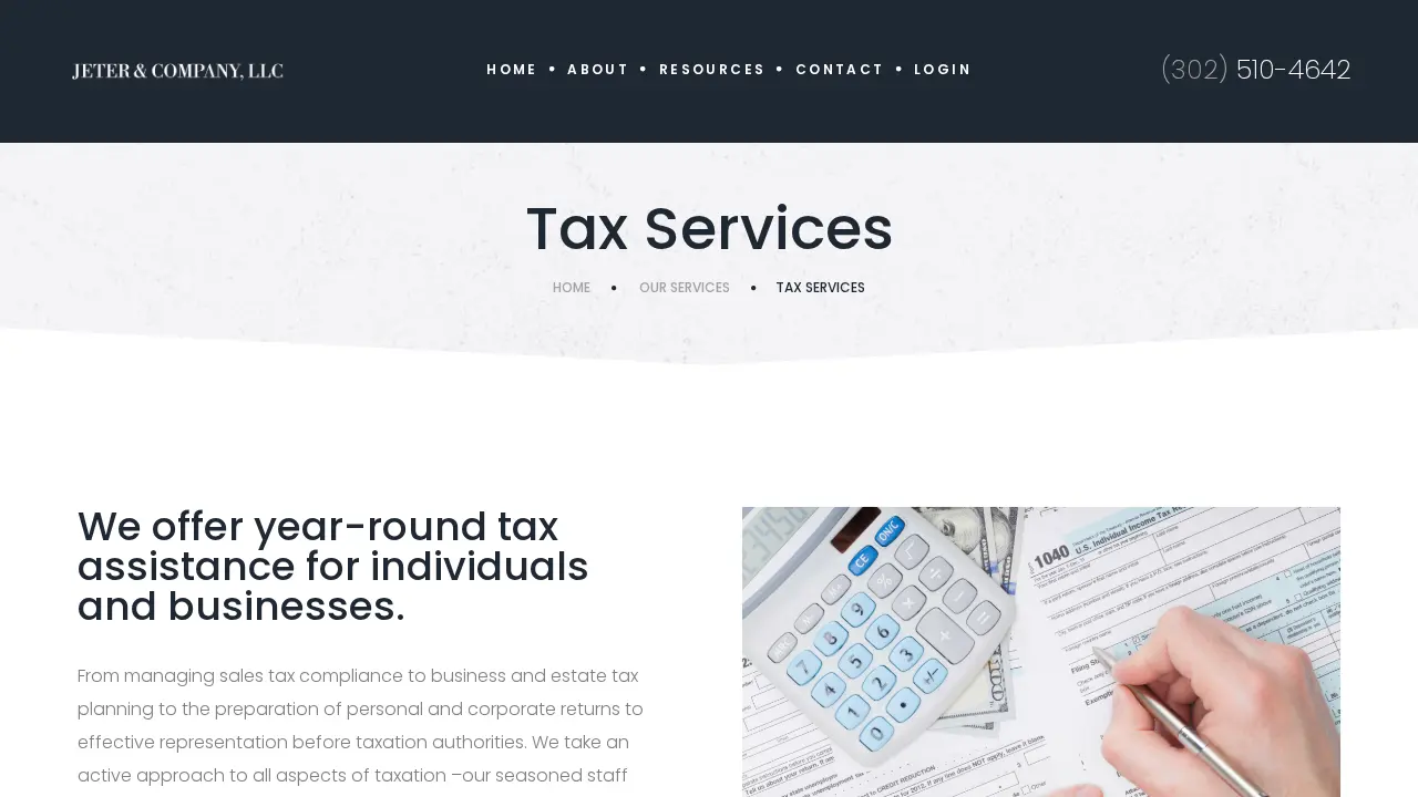 Jeter & Company, LLC page