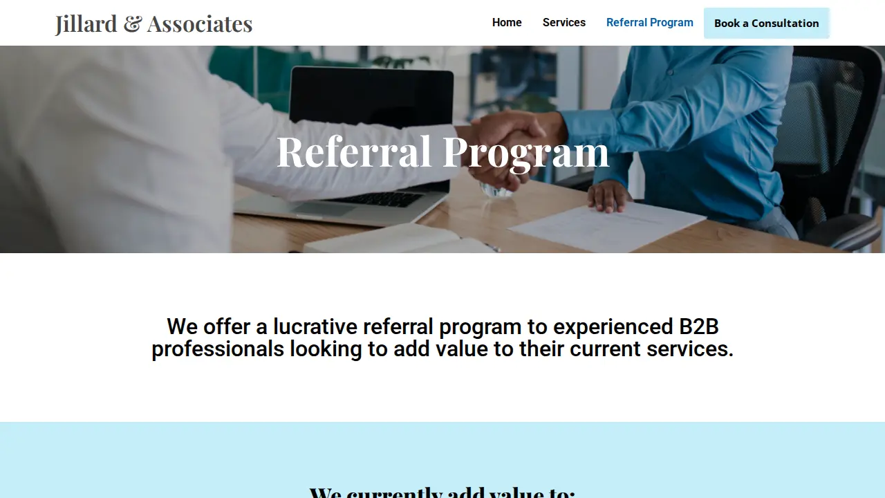 Jillard & Associates page