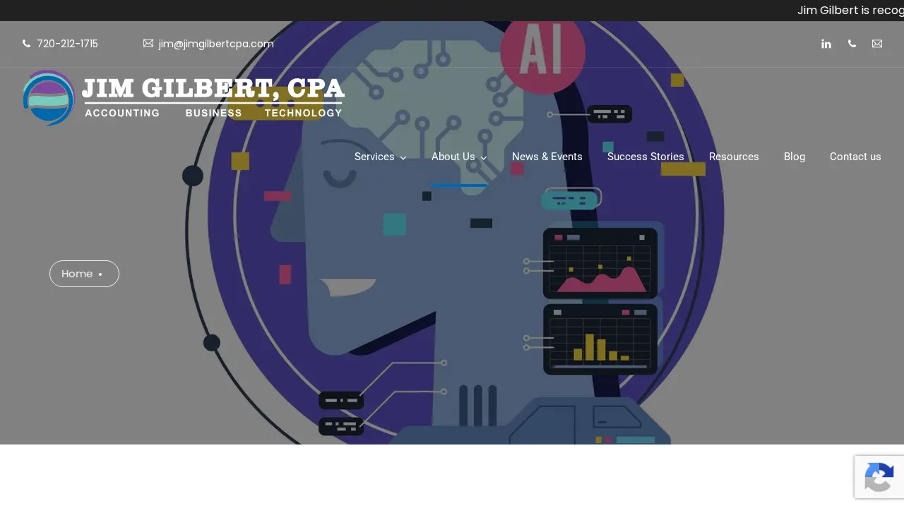 Jim Gilbert, CPA LLC page