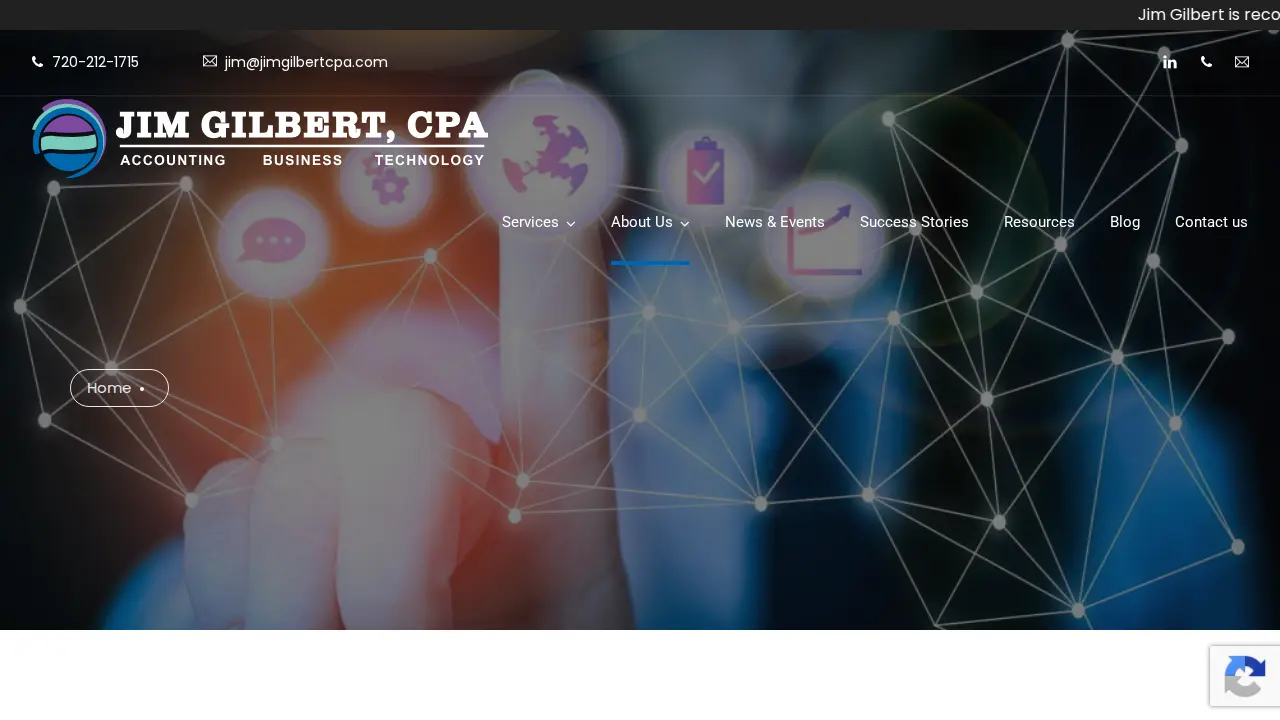 Jim Gilbert, CPA LLC page