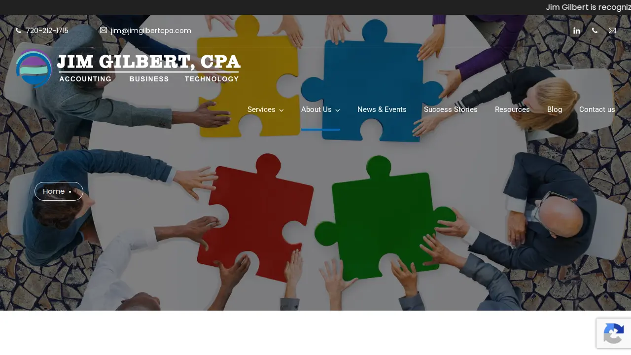 Jim Gilbert, CPA LLC page