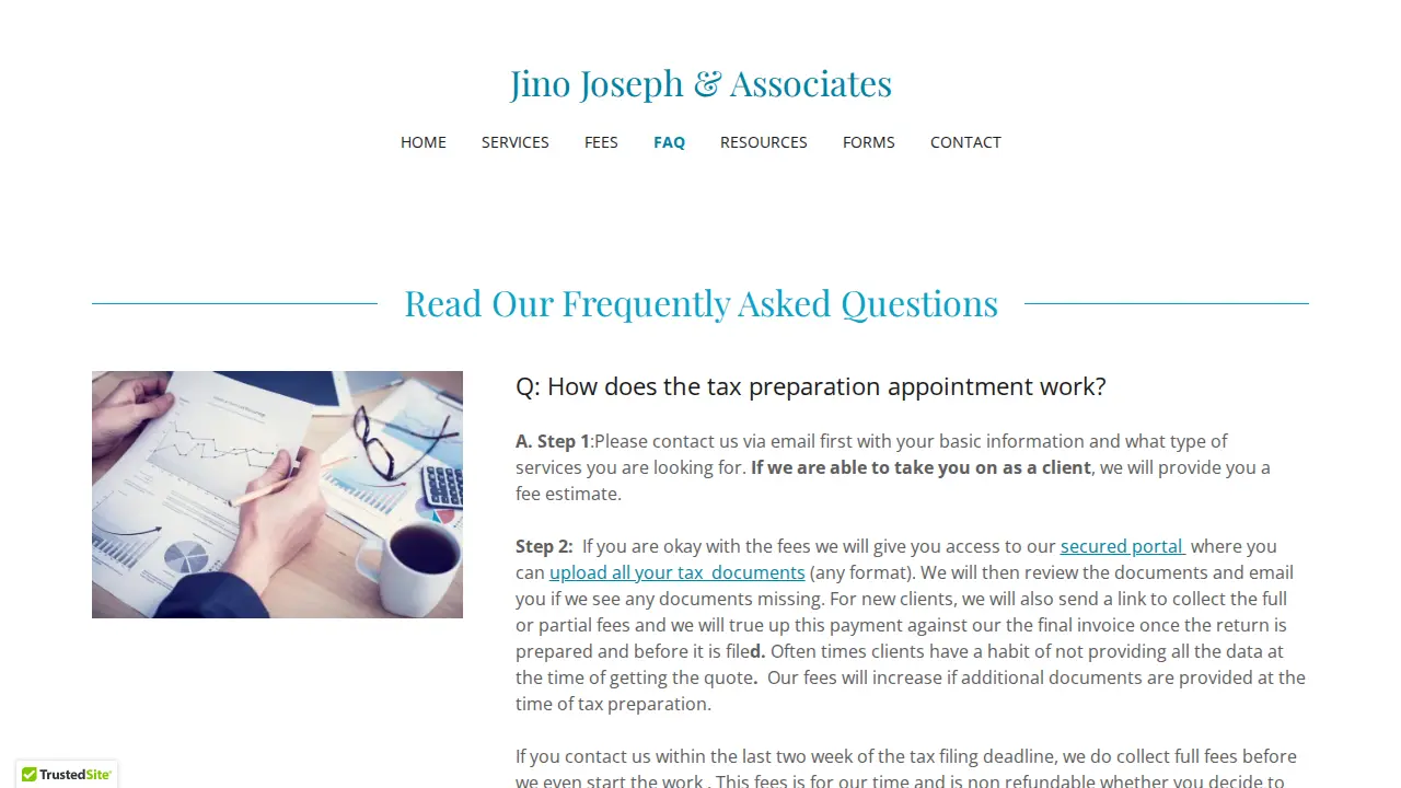 Jino Joseph & Associates page