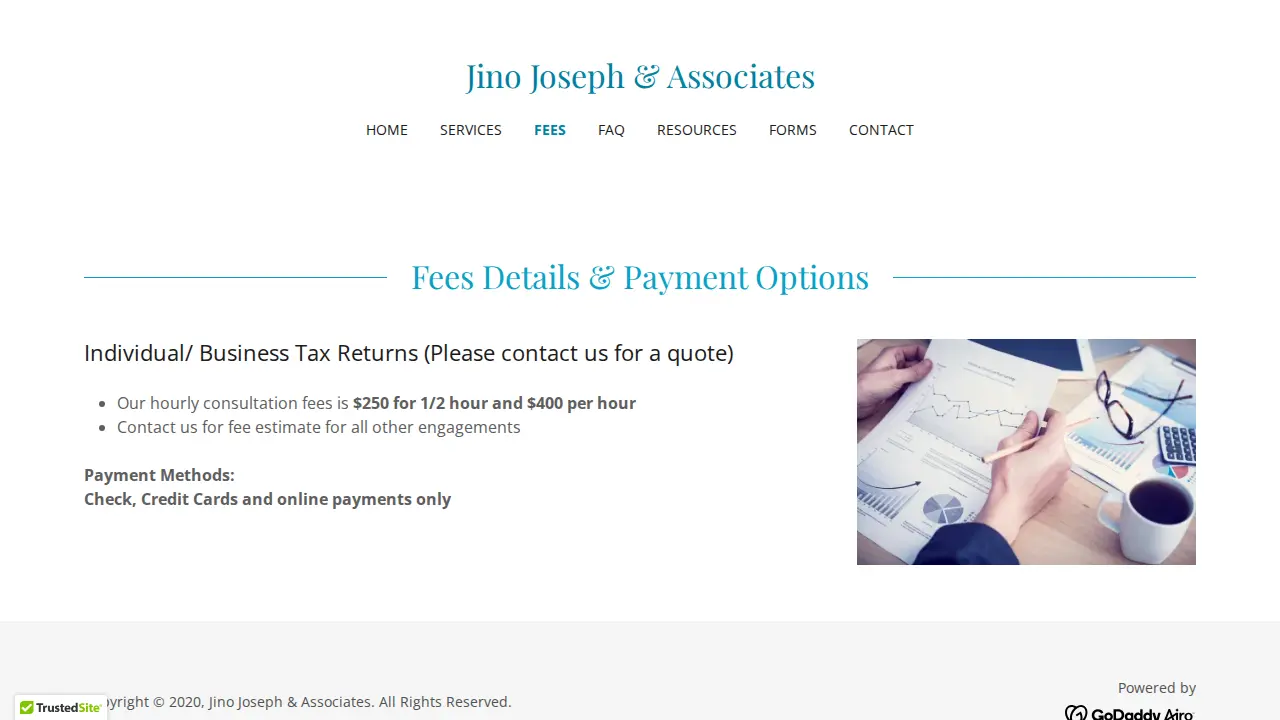 Jino Joseph & Associates page