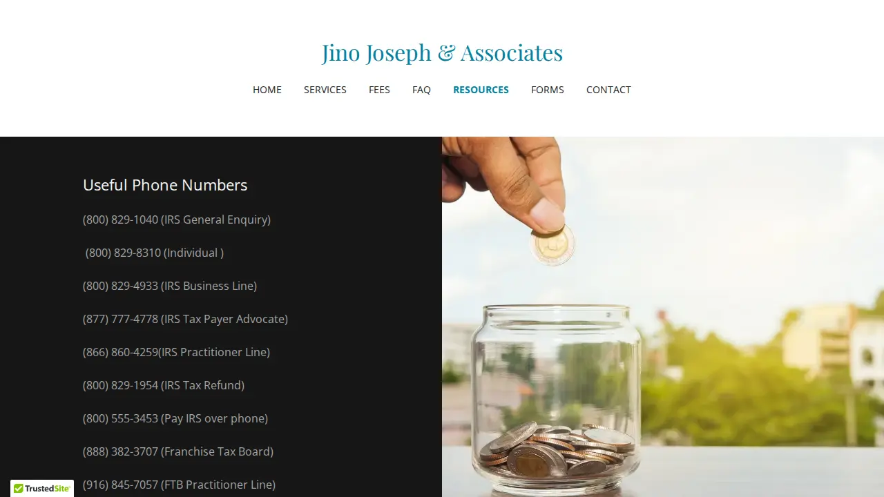 Jino Joseph & Associates page