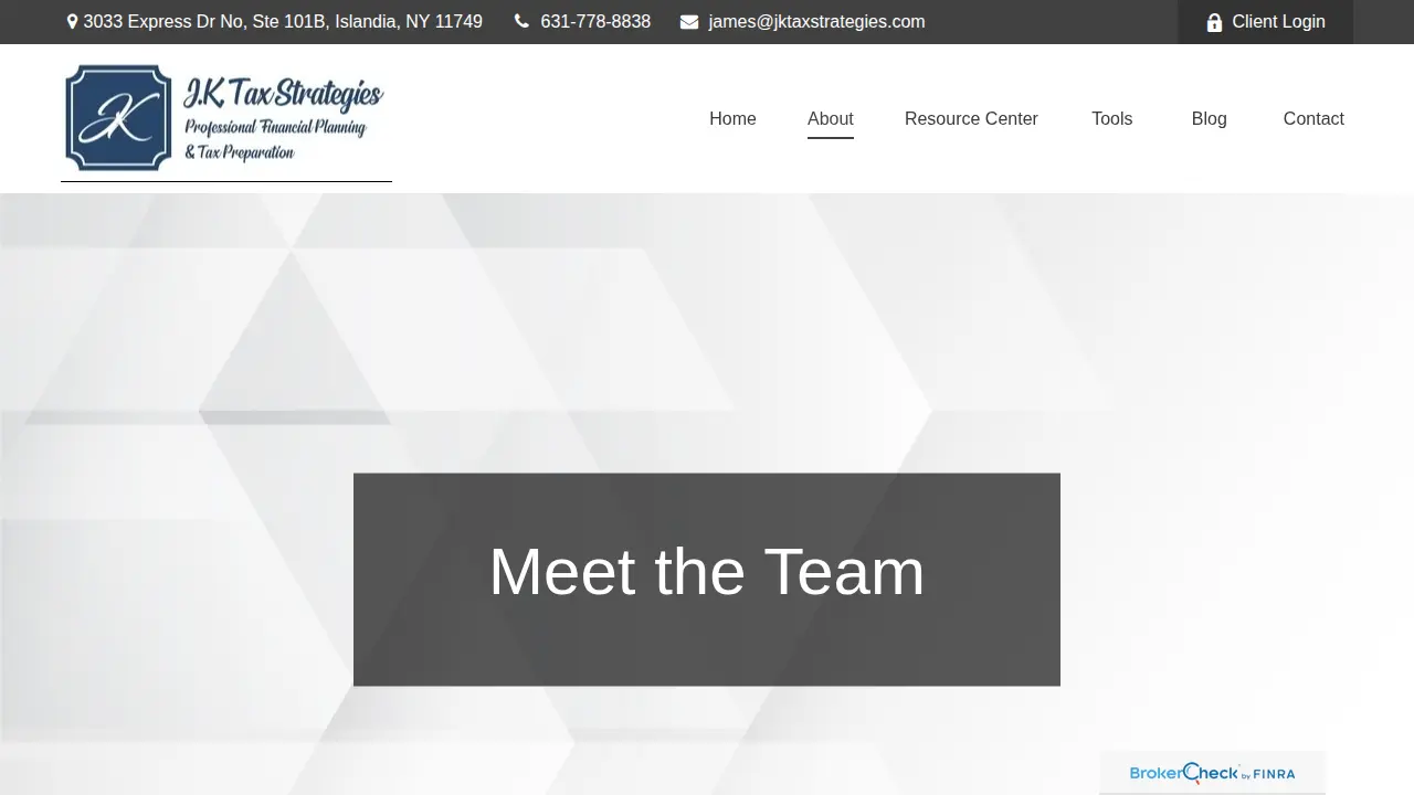 Jk Tax Strategies page