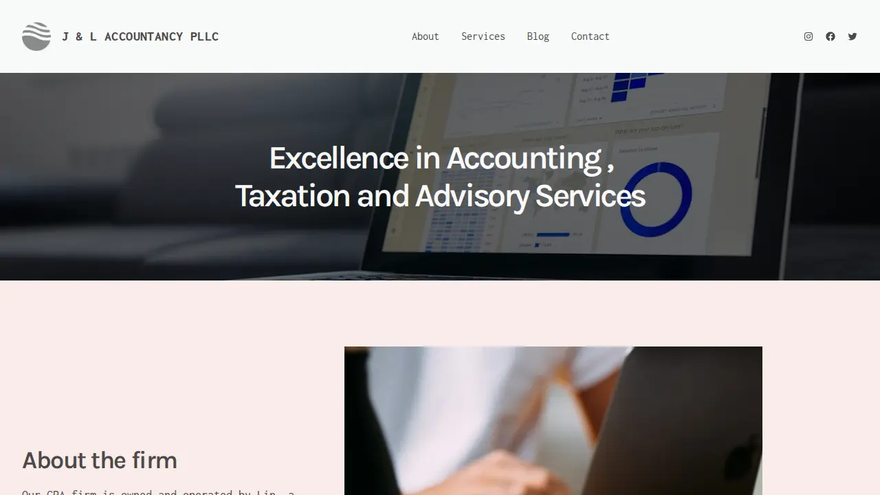J & L Accountancy PLLC page
