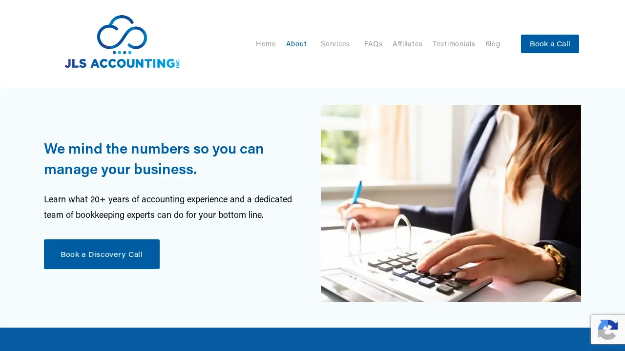 JLS Accounting Inc. page