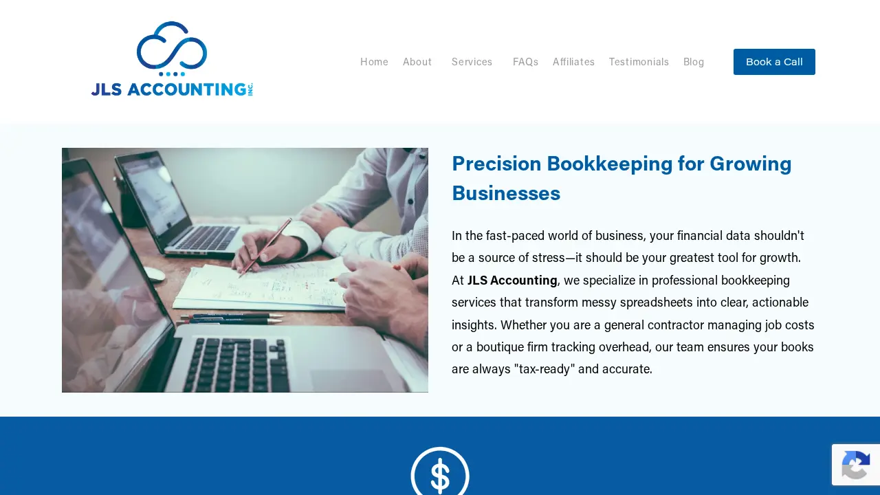 JLS Accounting Inc. page