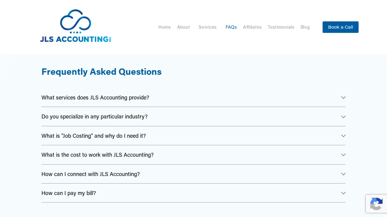JLS Accounting Inc. page