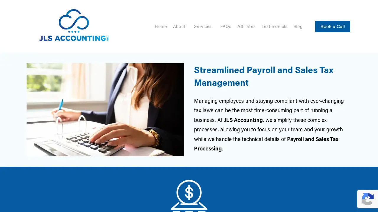 JLS Accounting Inc. page