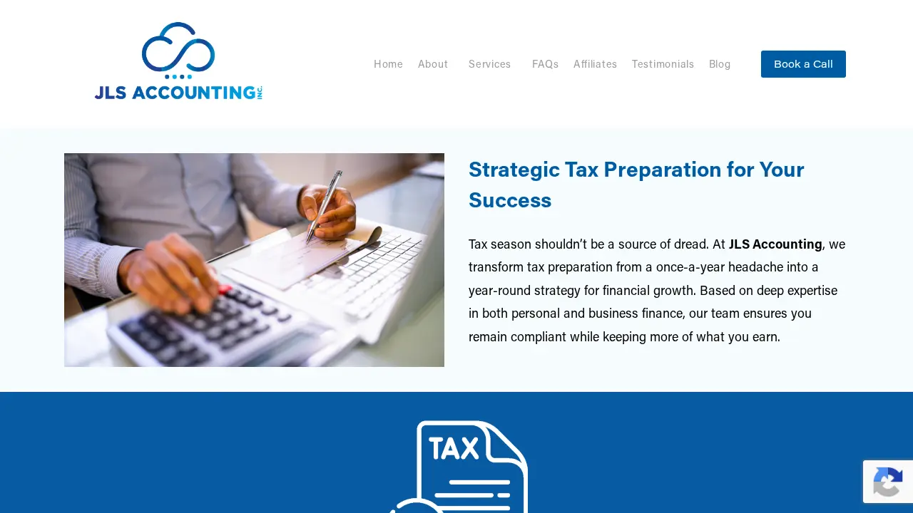 JLS Accounting Inc. page