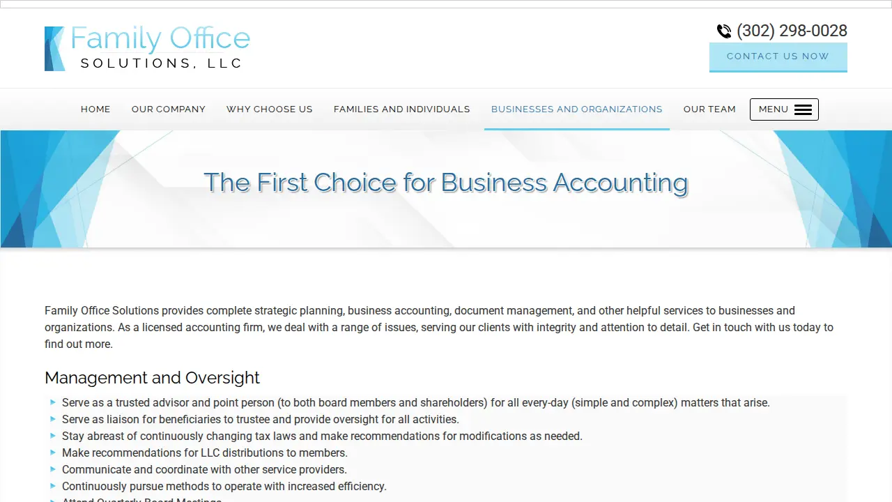 Family Office Solutions, LLC page