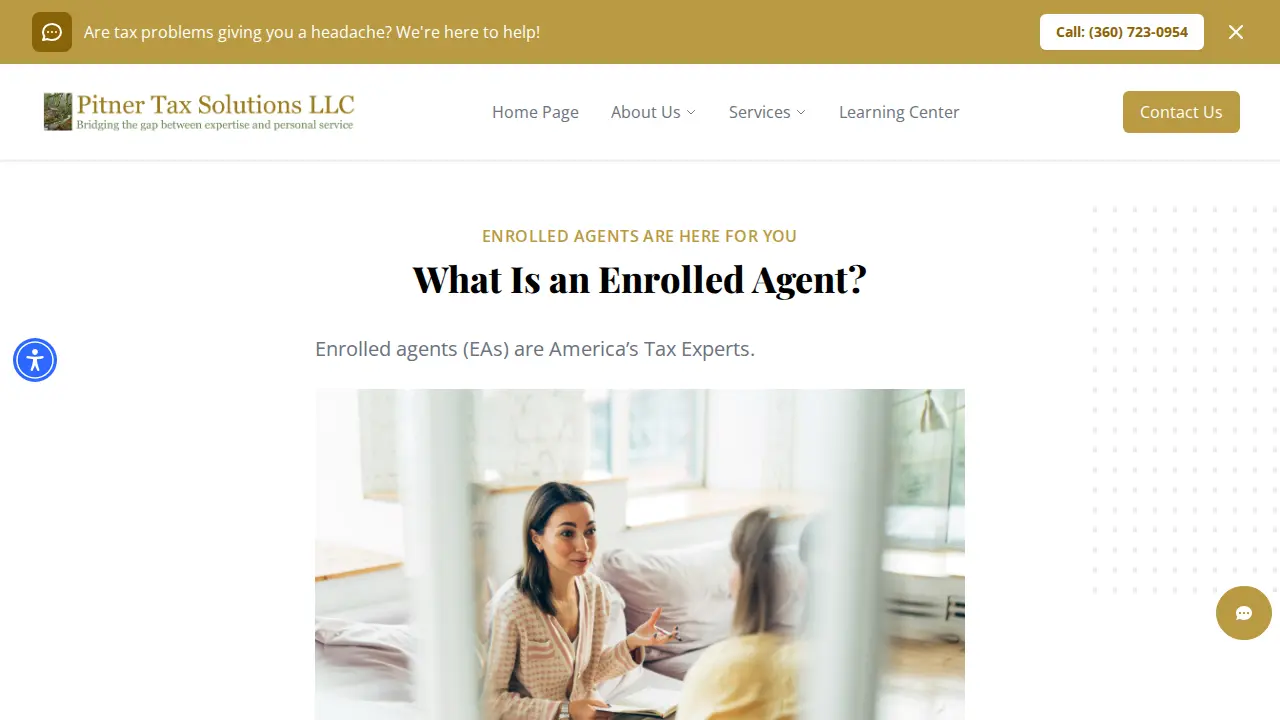 PITNER TAX SOLUTIONS LLC page