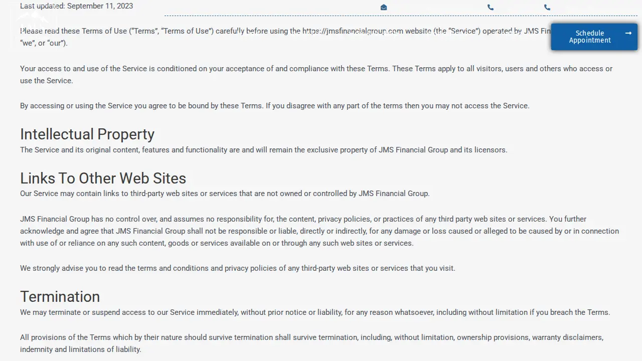 JMS Financial Group, LLC page
