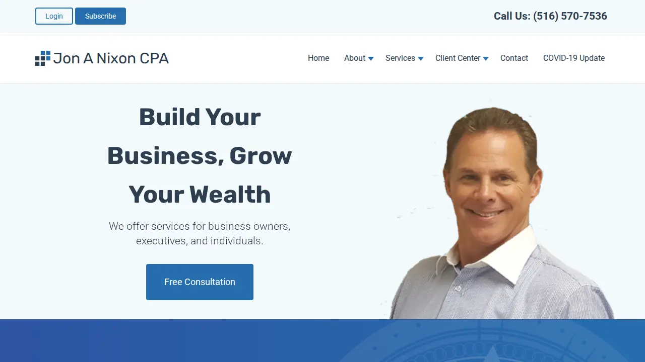 Jon A Nixon CPA page