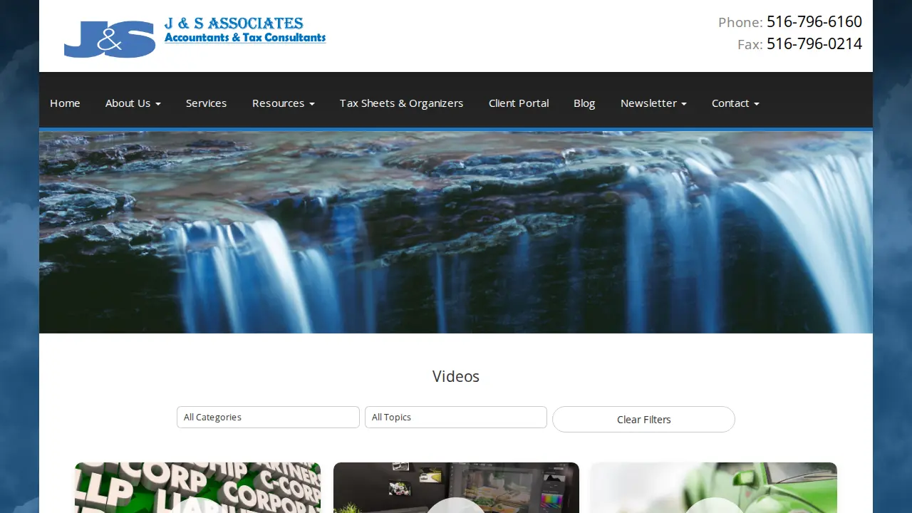 J & S Associates Inc page