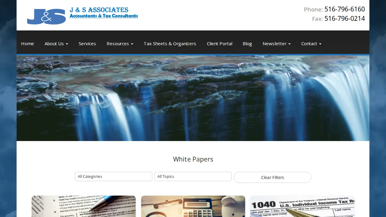 J & S Associates Inc page