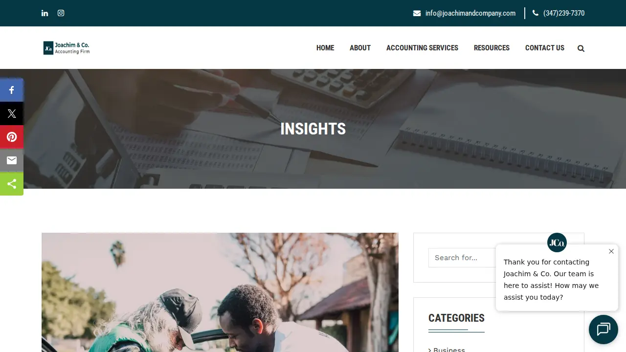 Joachim & Co. page