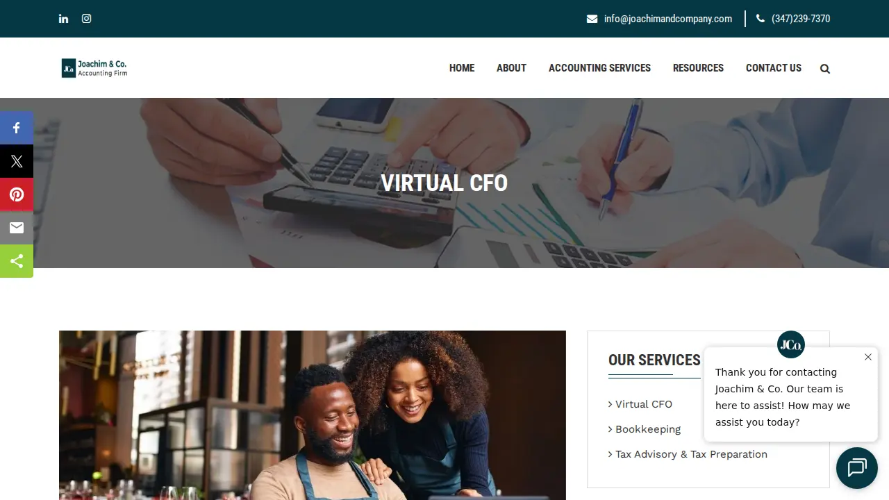 Joachim & Co. page