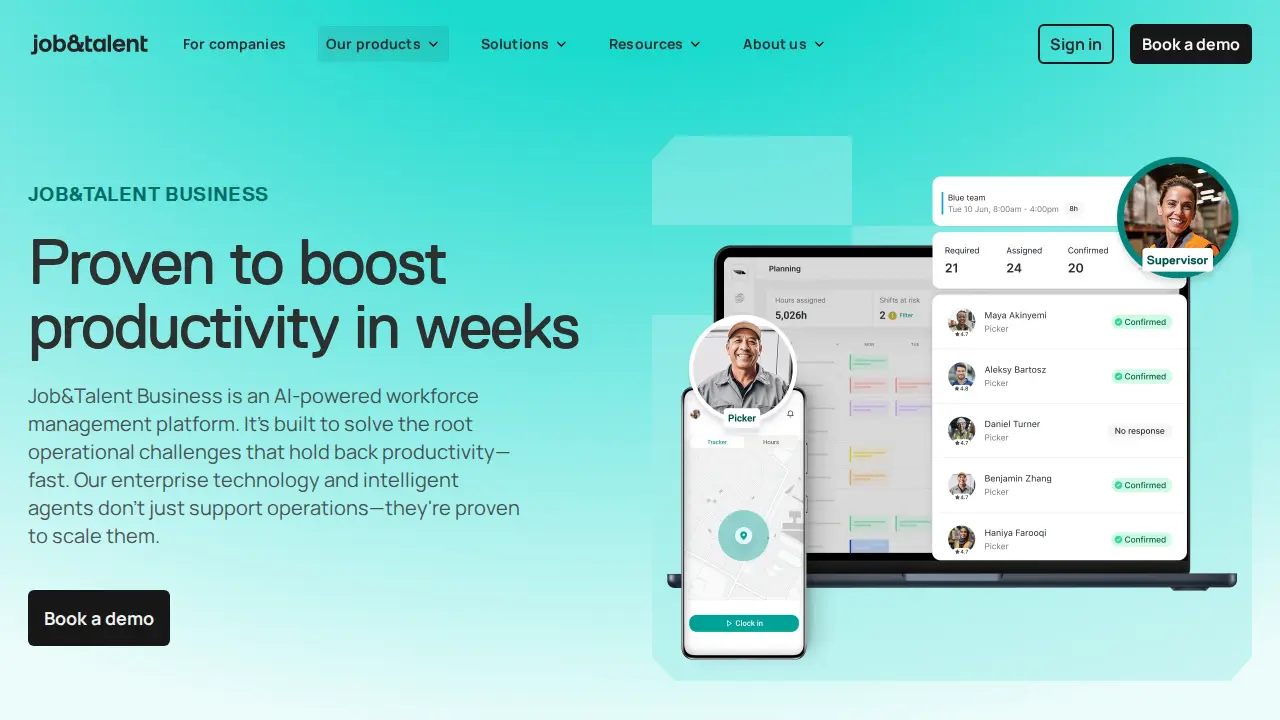 Job&Talent page