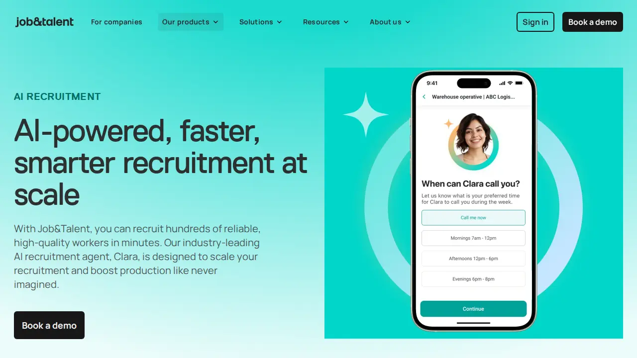 Job&Talent page