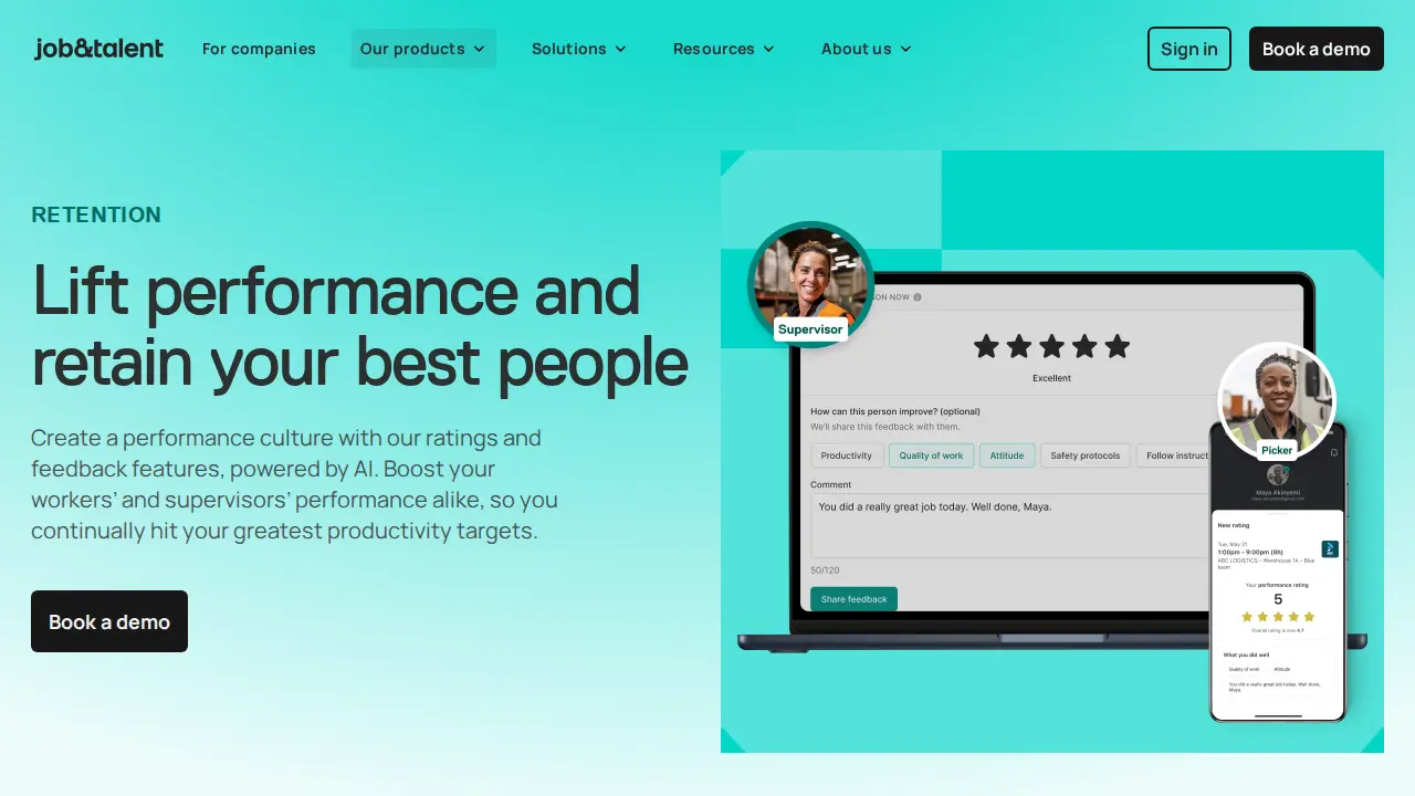Job&Talent page