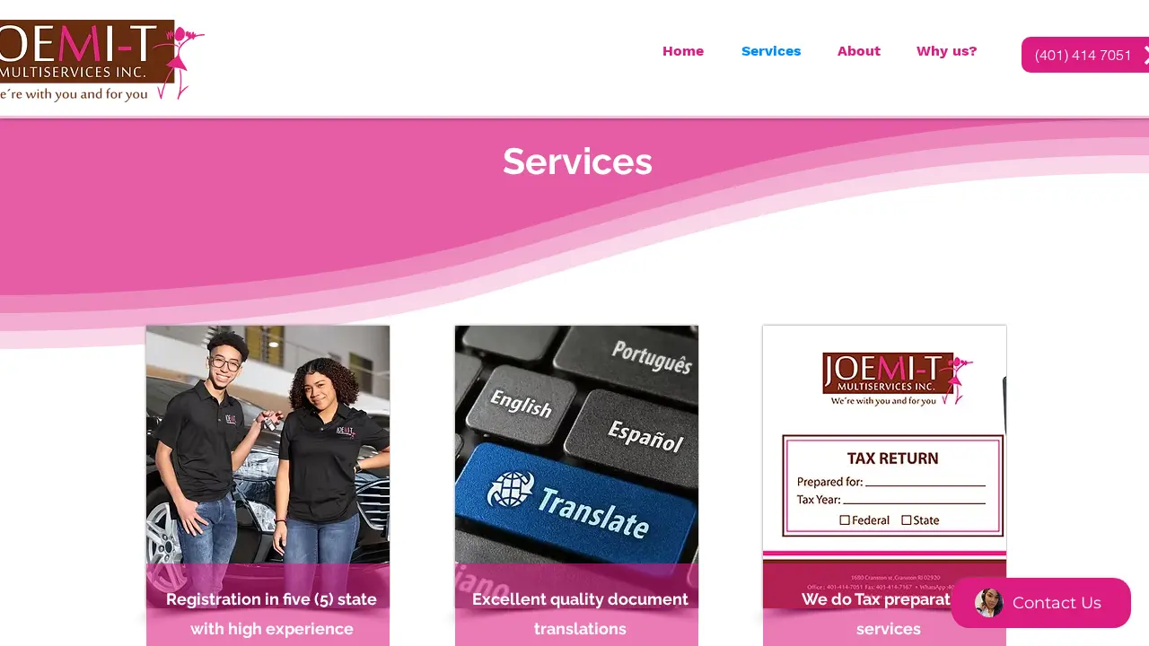 JOEMI-T MULTISERVICES page