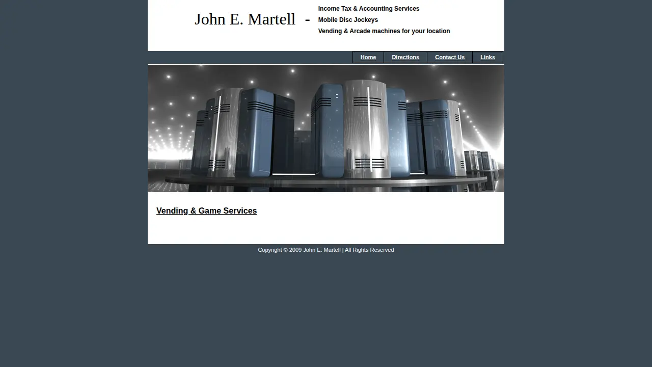 Martell John E page