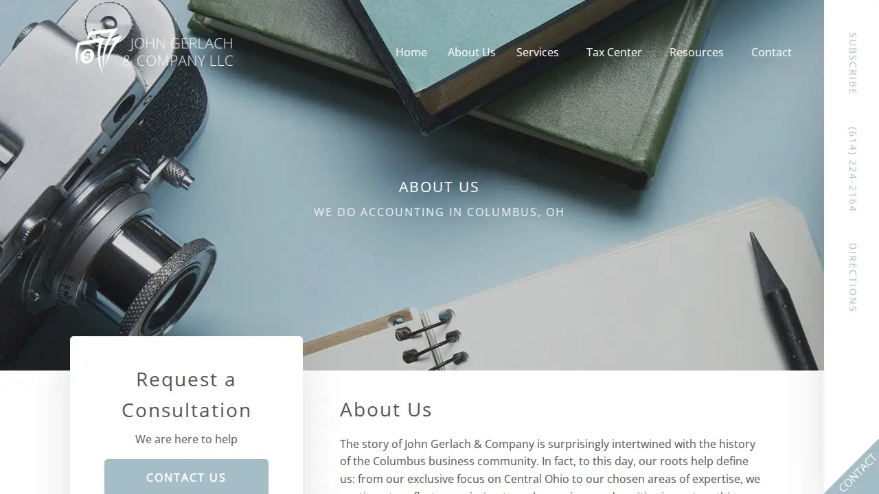 John Gerlach & Company LLC page
