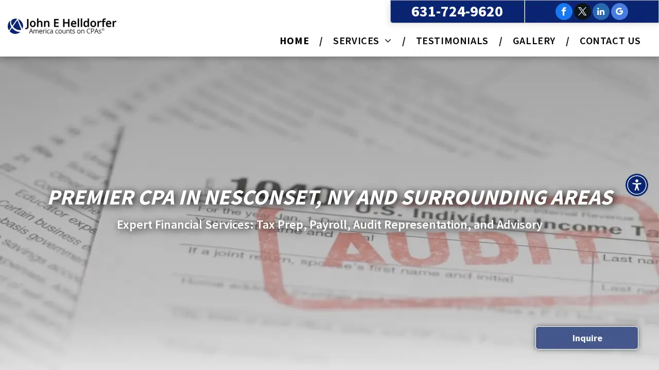 John E Helldorfer, CPA