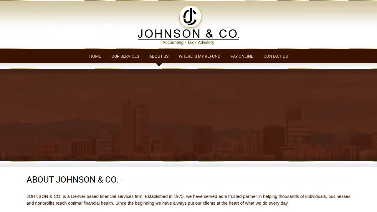 Johnson & Co. Financial LLC page
