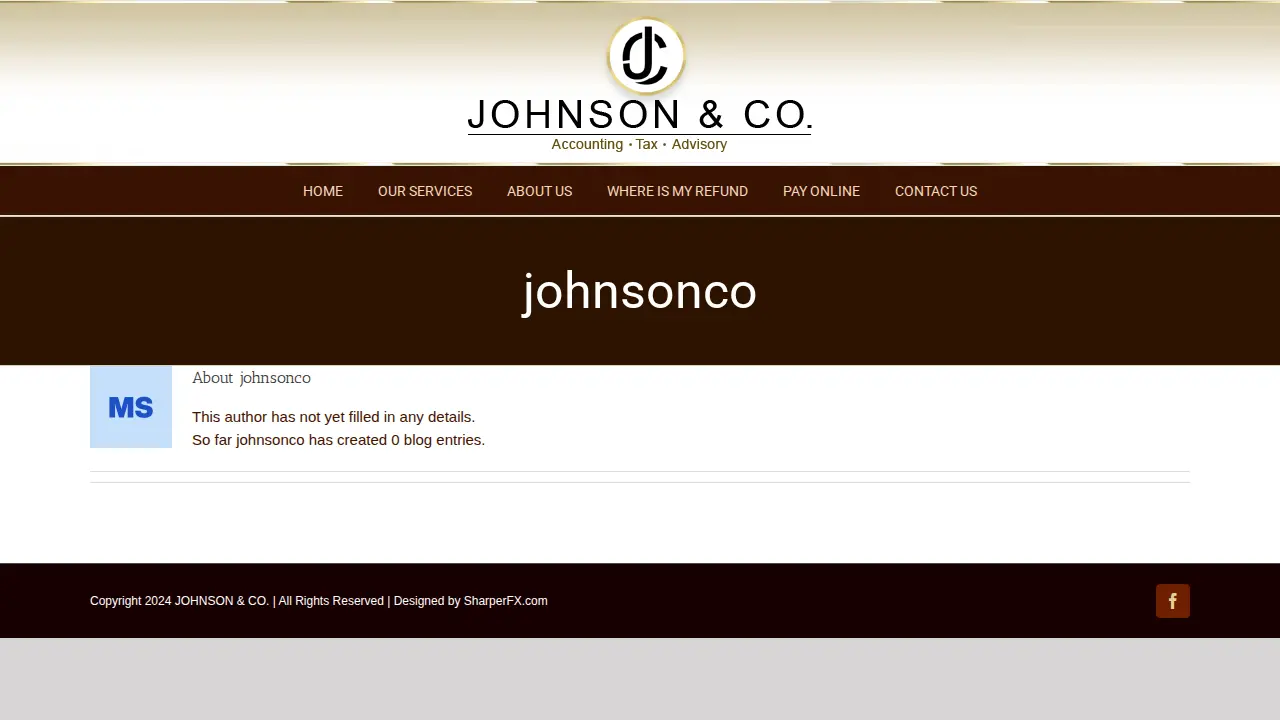 Johnson & Co. Financial LLC page