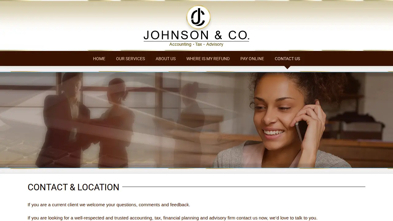 Johnson & Co. Financial LLC page