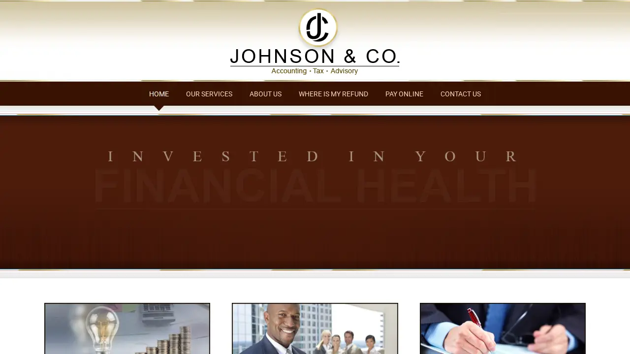 Johnson & Co. Financial LLC website