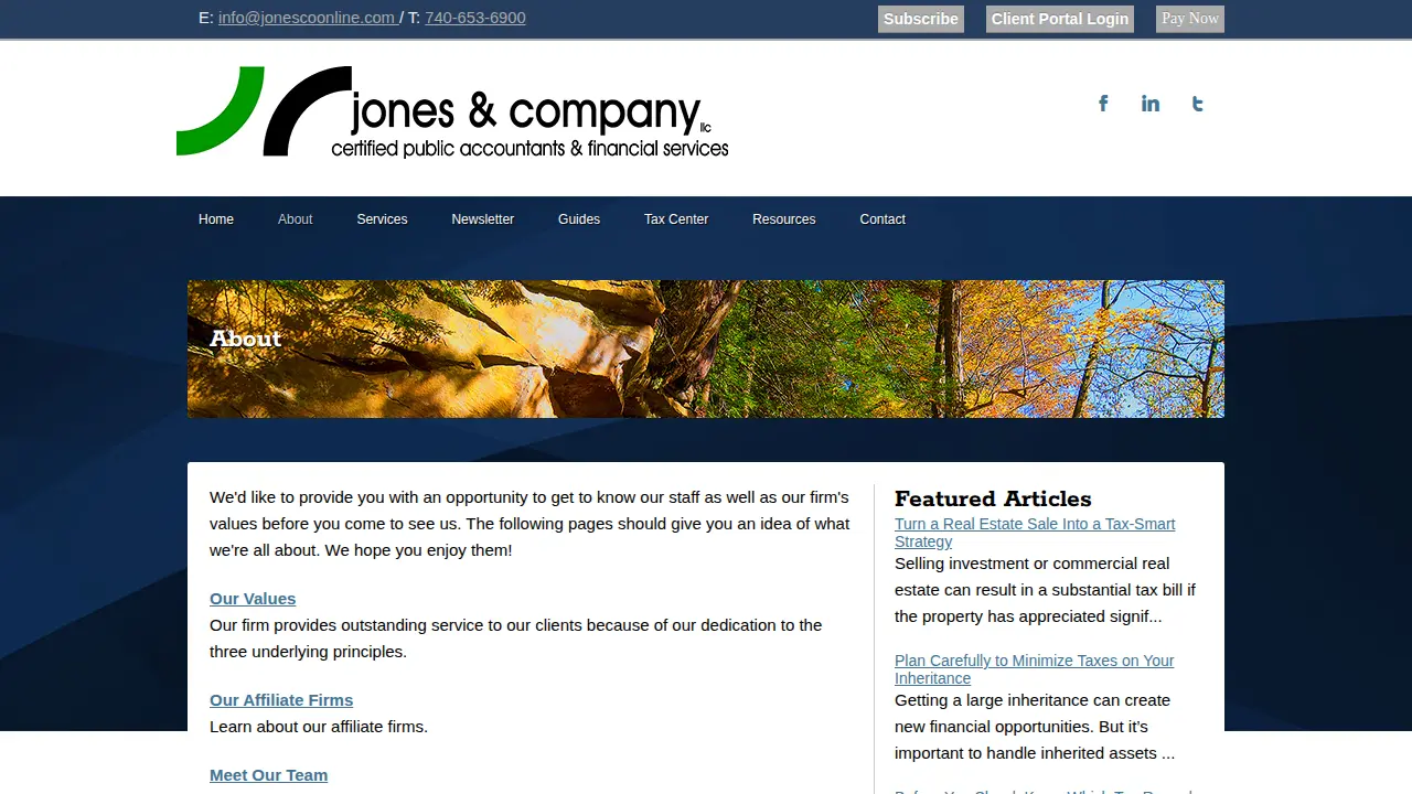 Jones & Company, LLC page