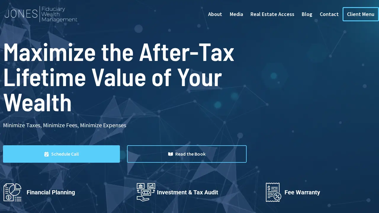 Jones Fiduciary Wealth Management | JFWM Real Estate Access Funds page