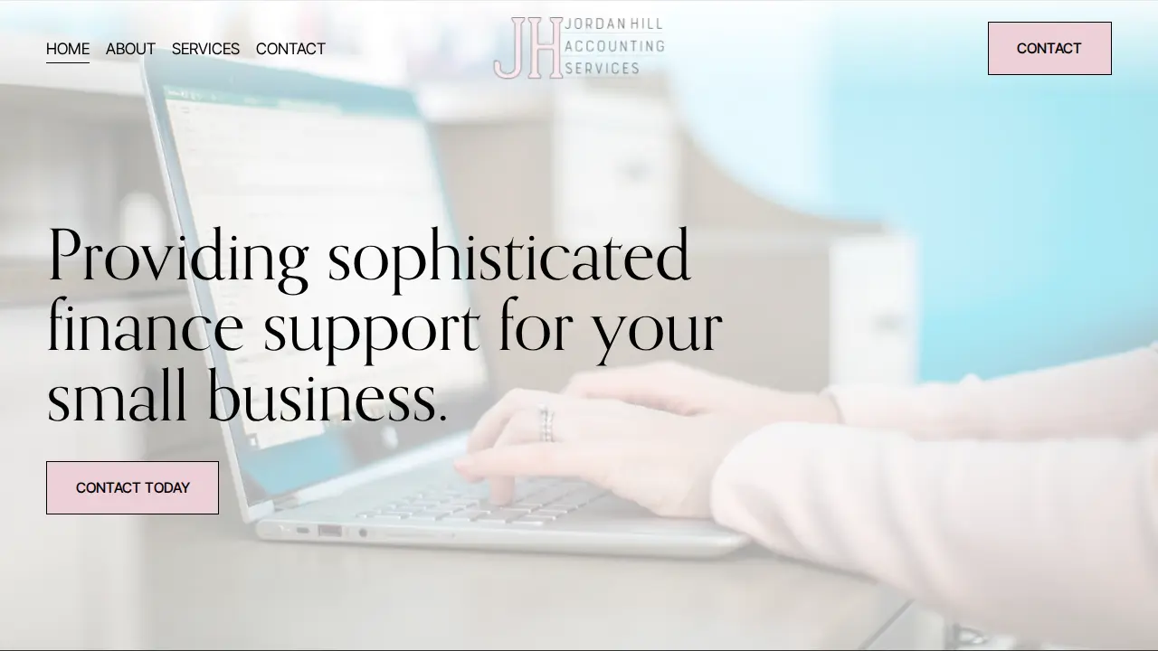 Jordan Hill Accounting Services, LLC website