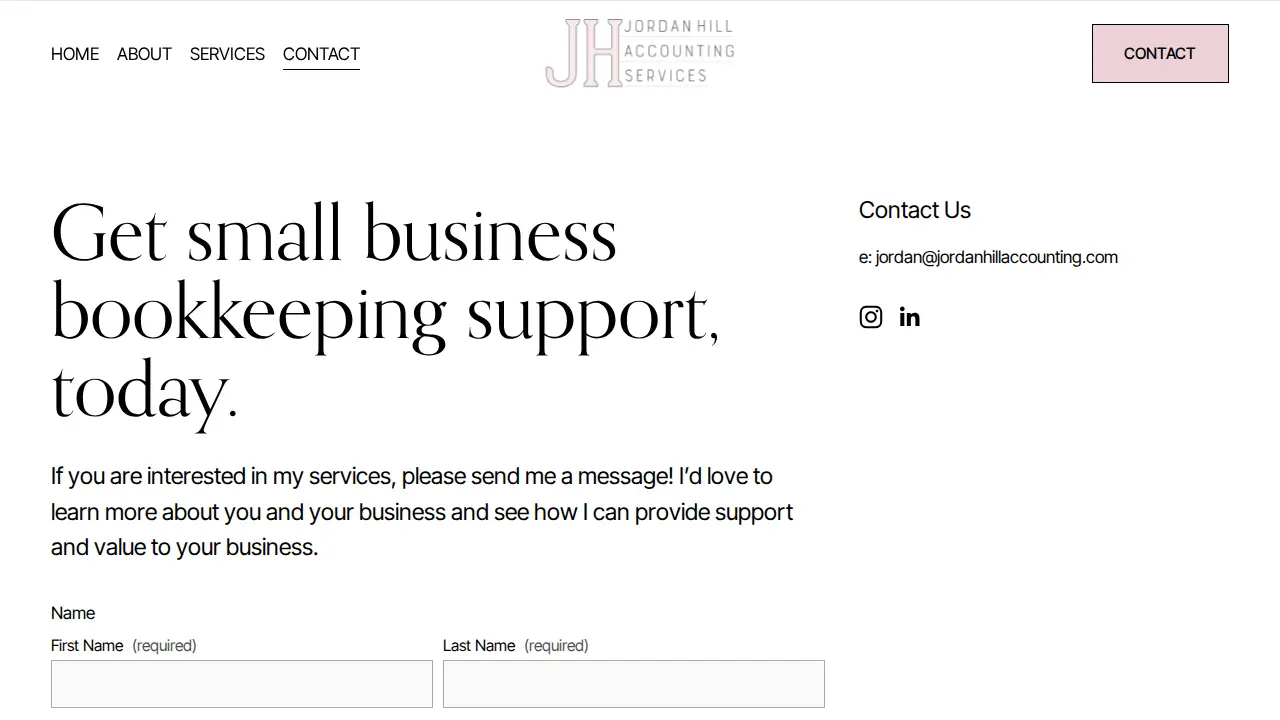 Jordan Hill Accounting Services, LLC page