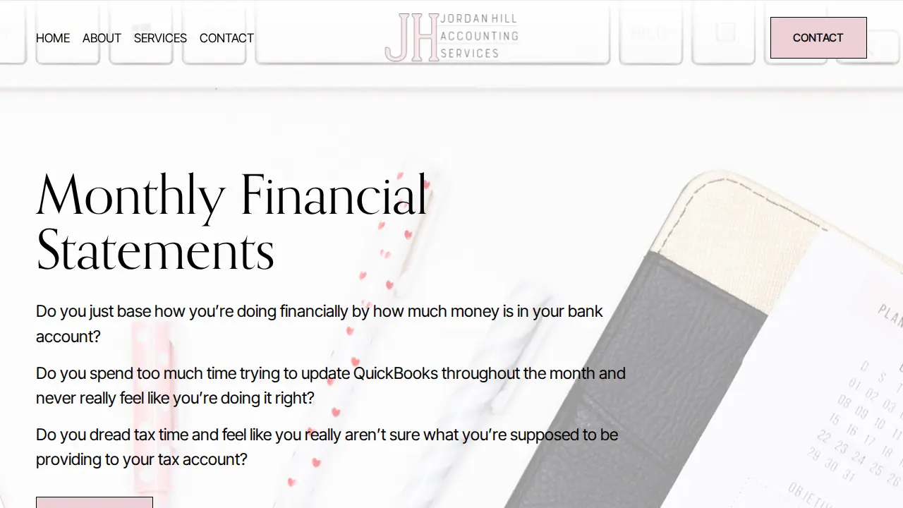 Jordan Hill Accounting Services, LLC page