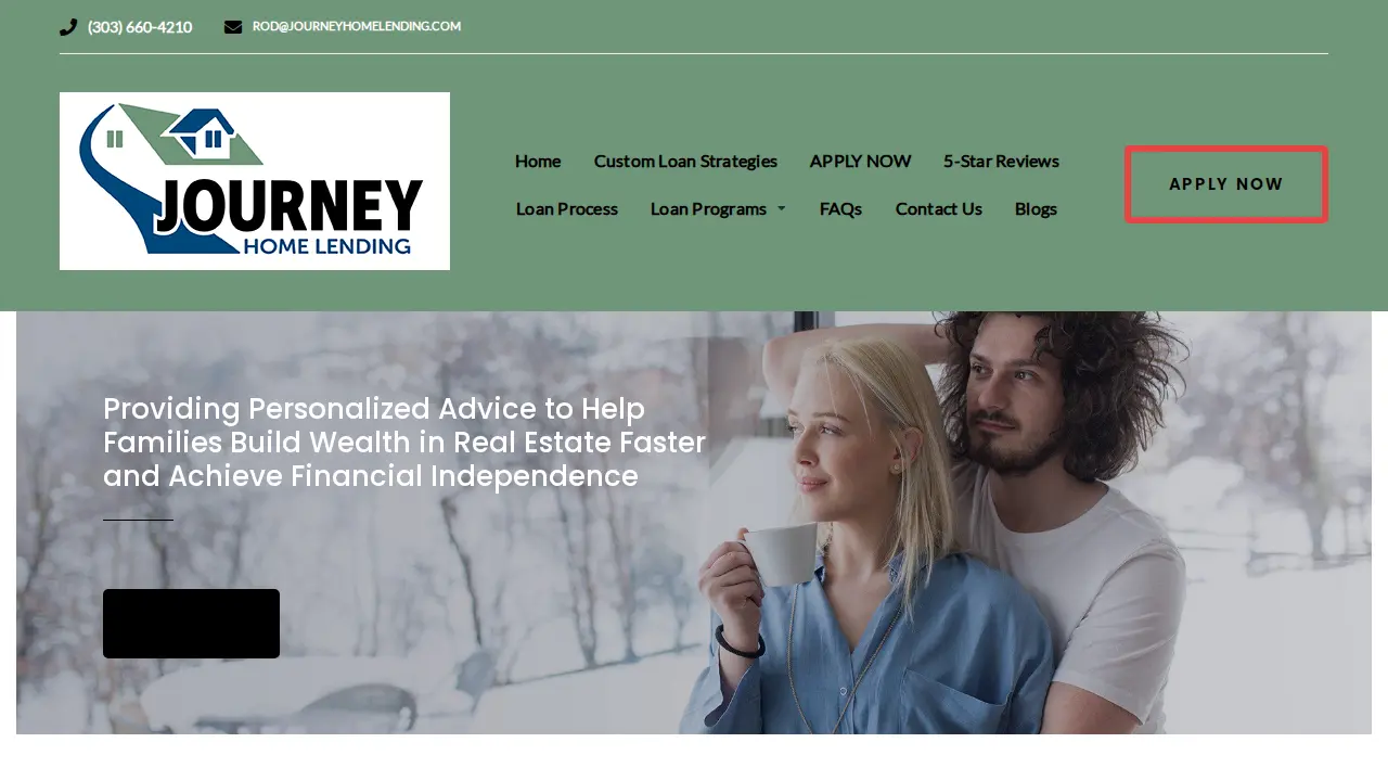Journey Home Lending page
