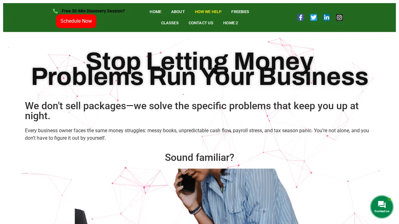 Joy the bookkeeper page