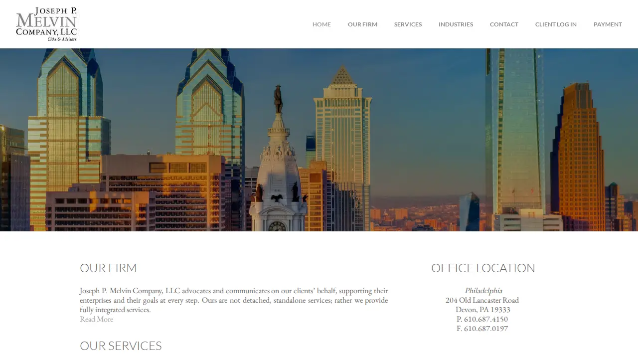Joseph P Melvin Company LLC page