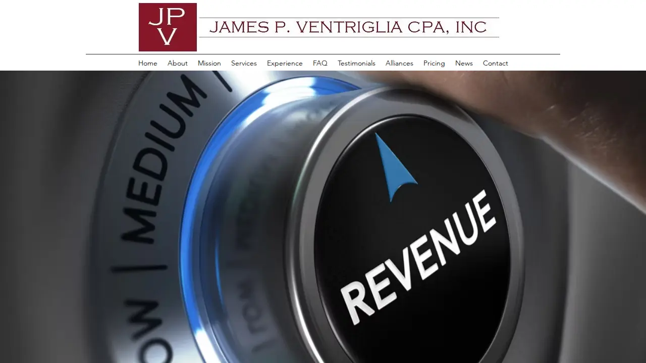 James P Ventriglia Inc page