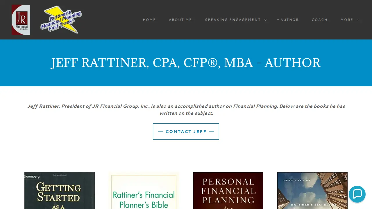 J R Financial Group Inc page