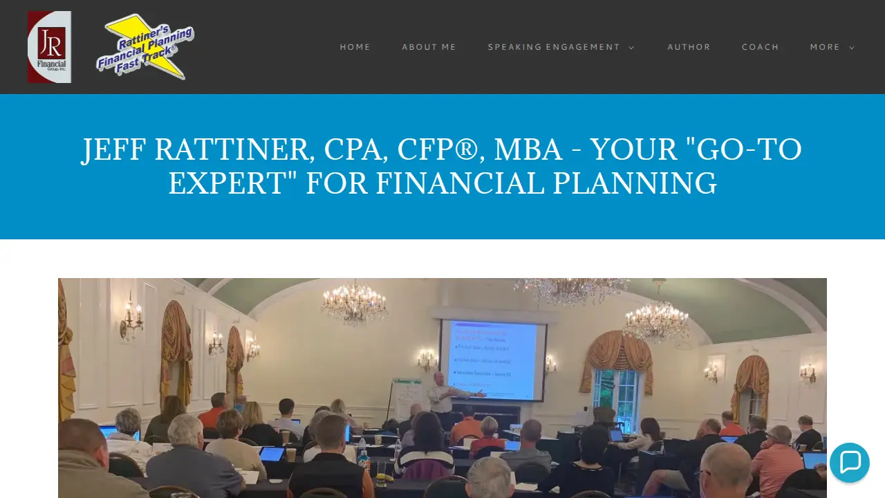 J R Financial Group Inc page