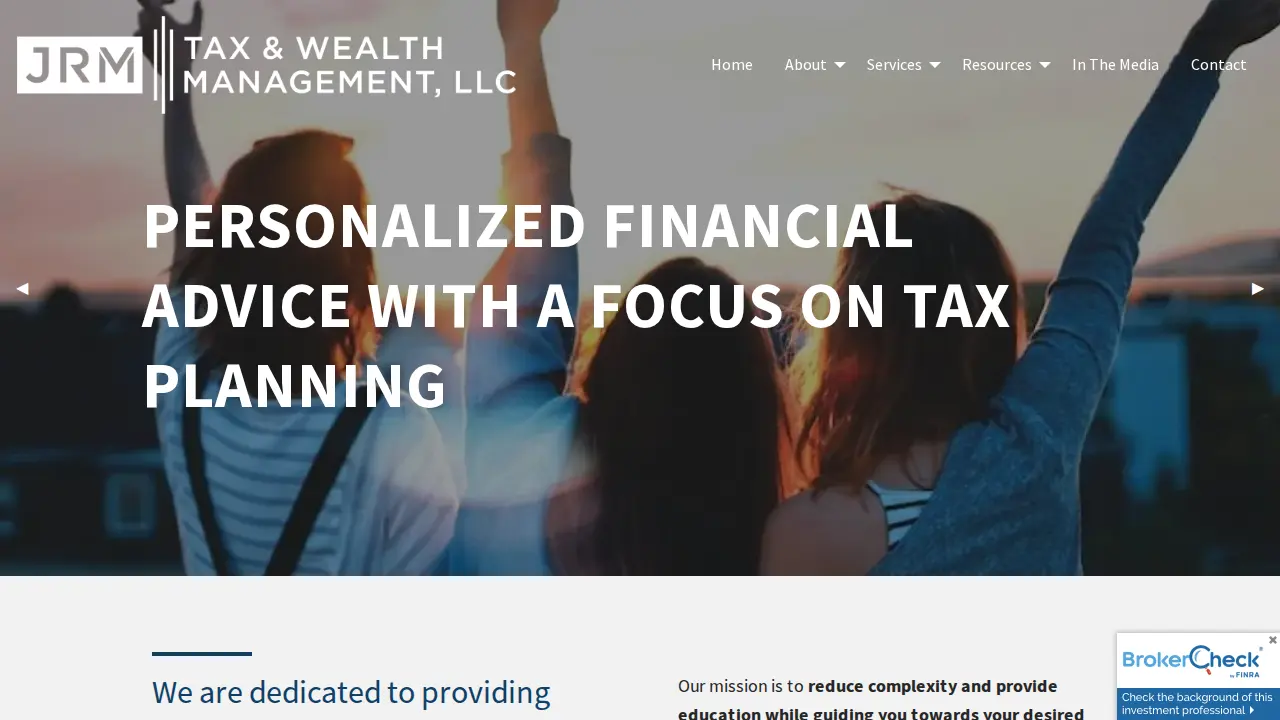 JRM Tax & Wealth Management, LLC website