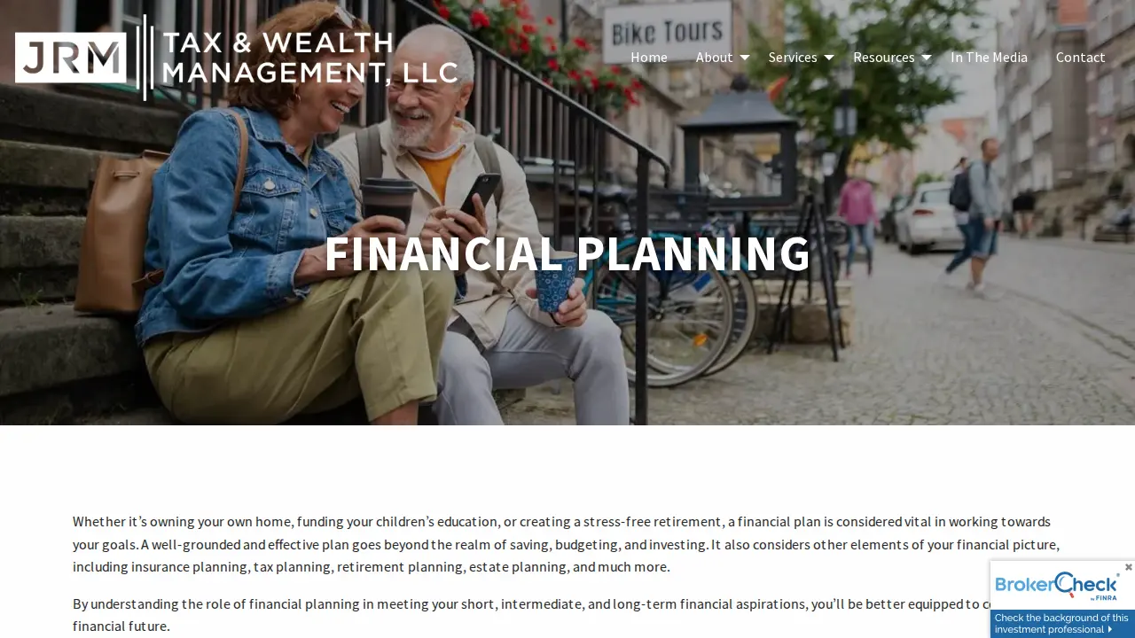 JRM Tax & Wealth Management, LLC page