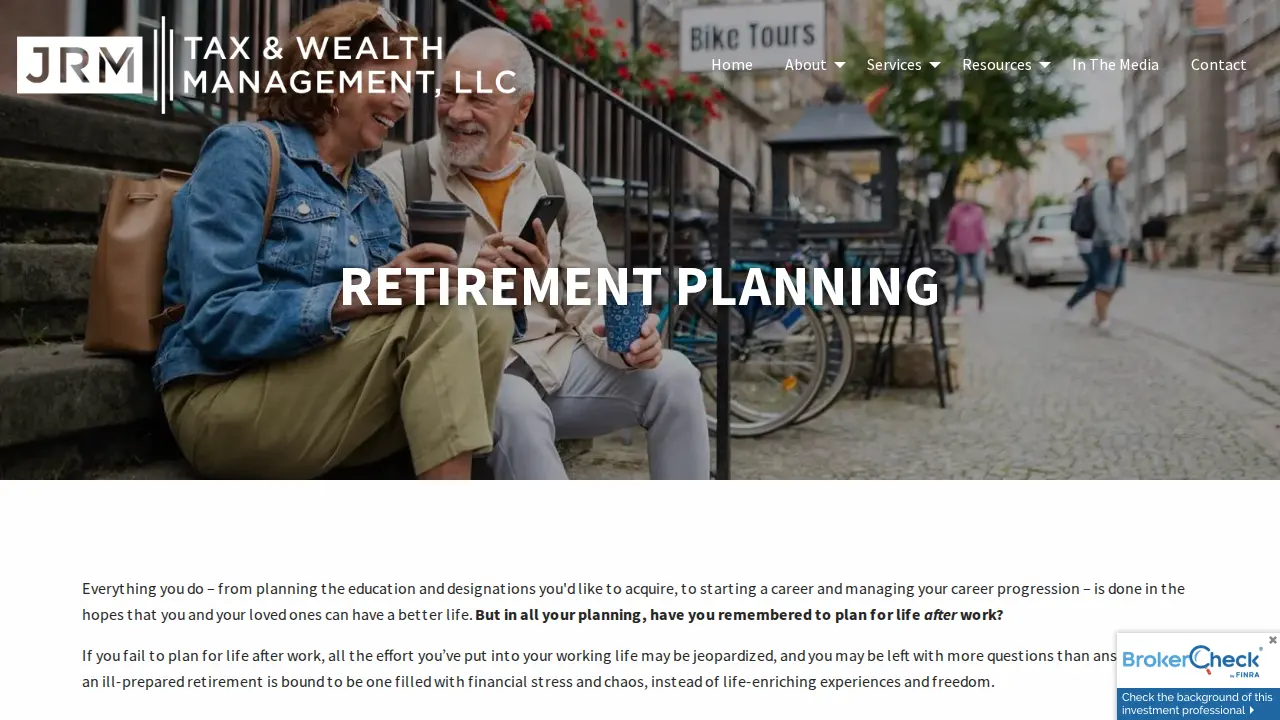JRM Tax & Wealth Management, LLC page