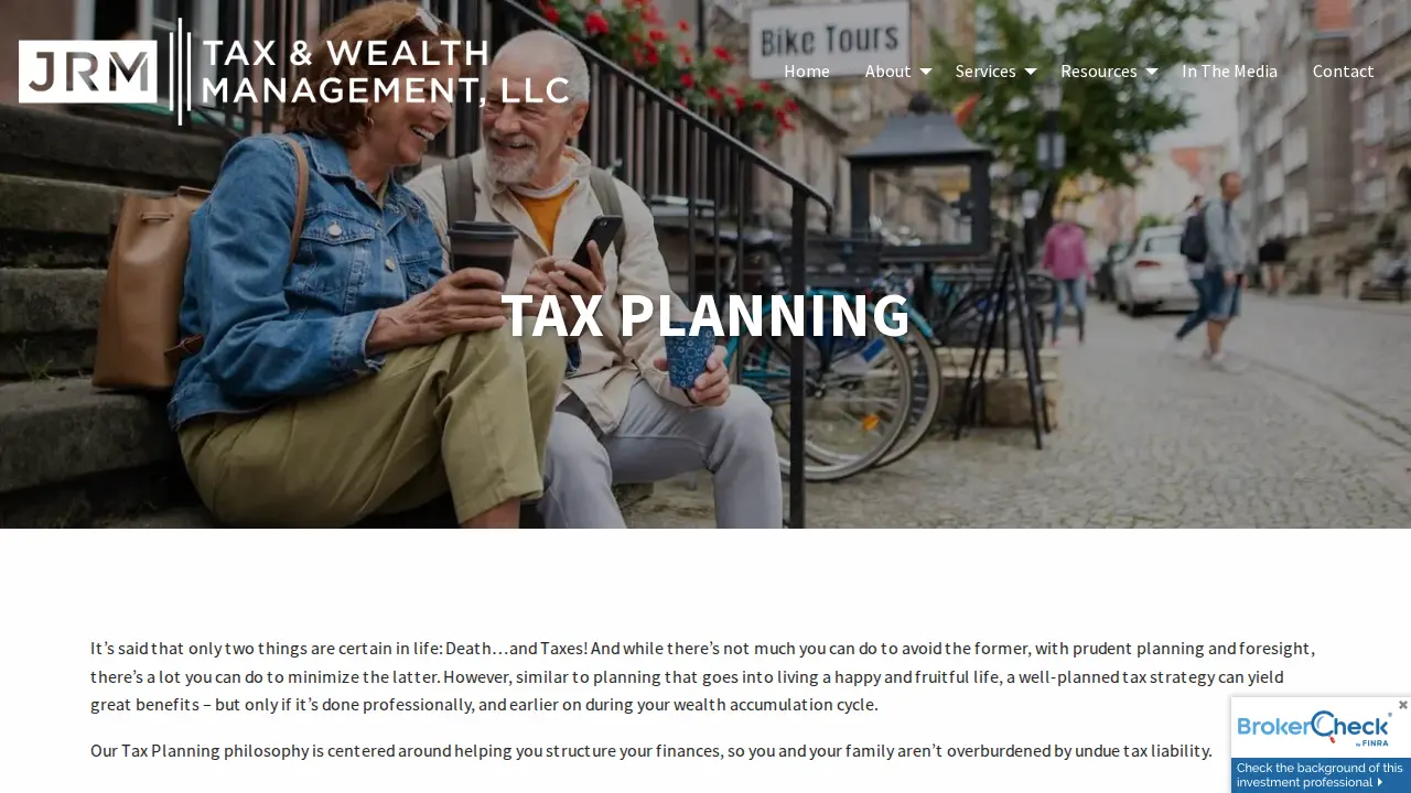JRM Tax & Wealth Management, LLC page