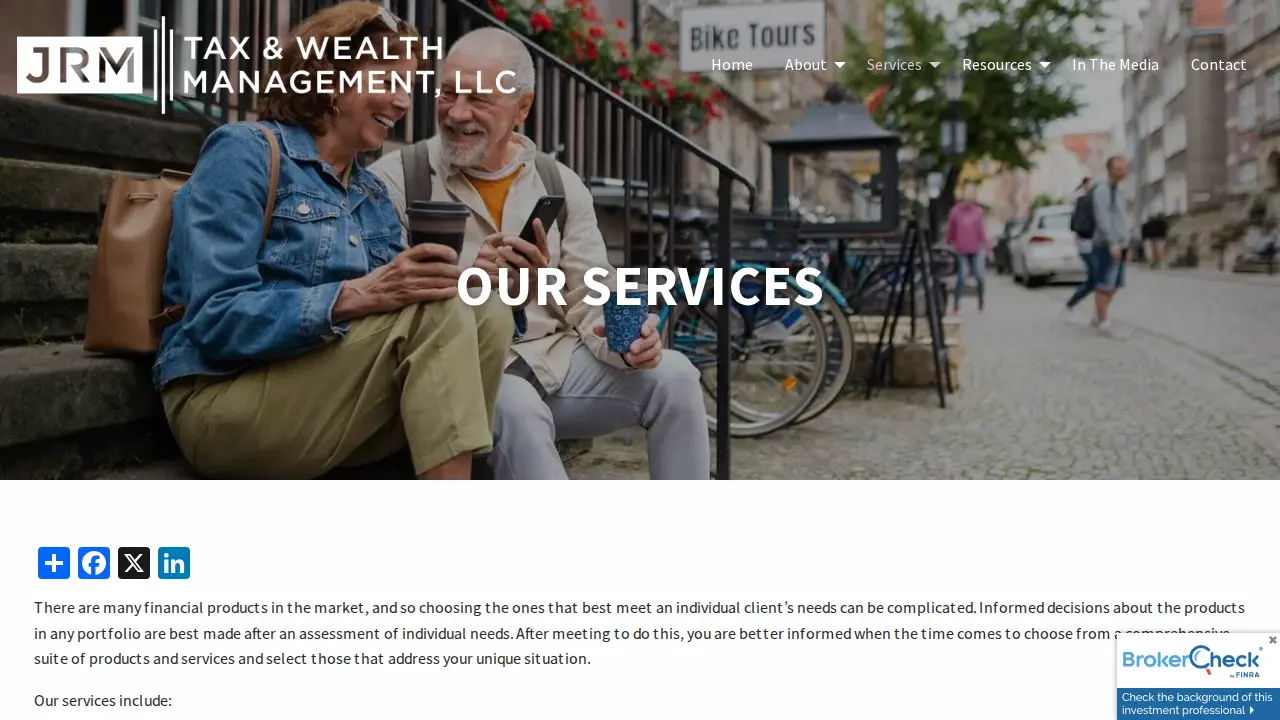 JRM Tax & Wealth Management, LLC page
